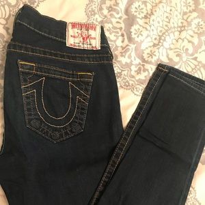 Dark True Religion Skinny Jeans